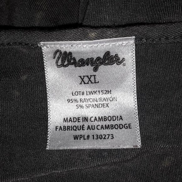 Wrangler Rhinestone Fringe Long Vest Sleeveless Duster Open Cardigan Sweater XXL - Picture 6 of 6